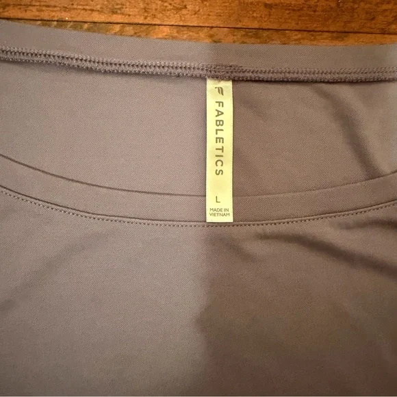 Fabletics Lavender Longsleeve Top - Picture 2 of 2